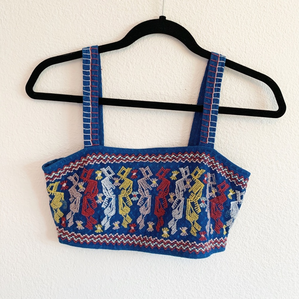 Embroidered Tank Top